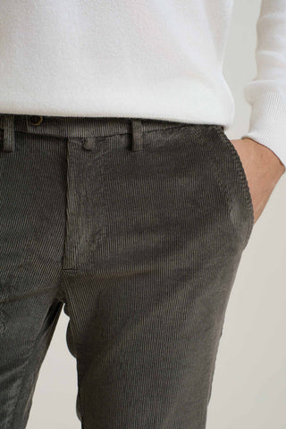 Pantalone in velluto millerighe