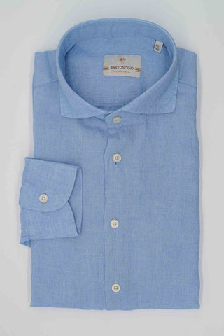 Camicia di lino SLIM