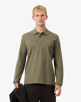Polo L.12.12 maniche lunghe melange