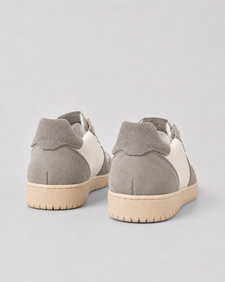 Sneakers in pelle e camoscio