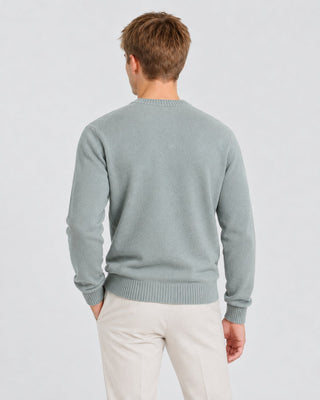 Pullover con dettagli a coste