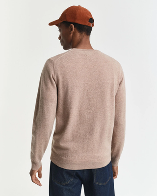 Maglia girocollo in finissima lana d’agnello