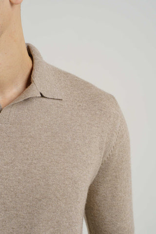 POLO MISTO CASHMERE