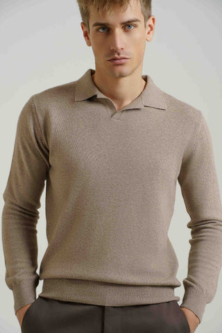 Pullover collo tennis