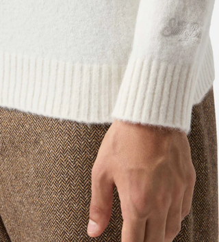 Maglione in alpaca stretch