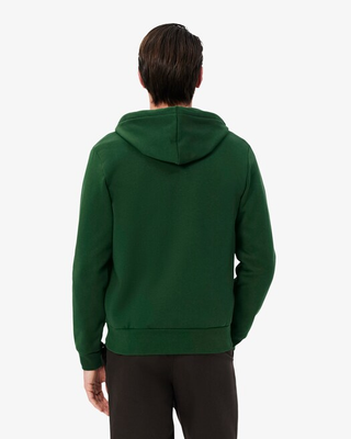 Felpa con cappuccio in pile con zip