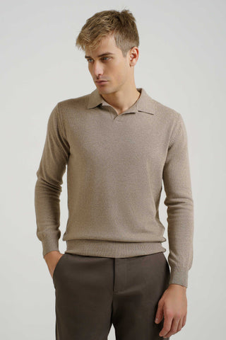 Pullover collo tennis