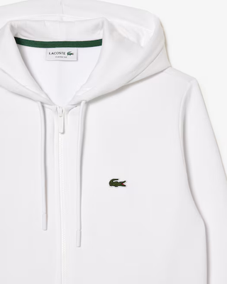 Felpa con cappuccio in pile con zip