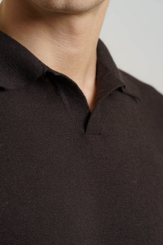 Pullover collo tennis