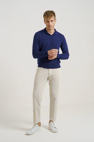 Pullover collo tennis