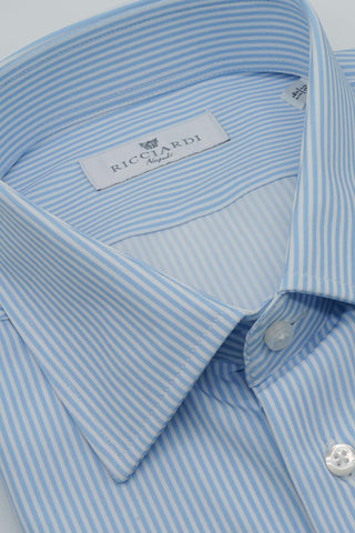 Camicia classica in tessuto stretch anallergico  collo italiano