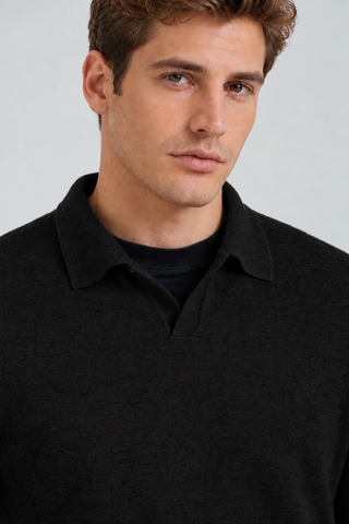 Pullover collo tennis