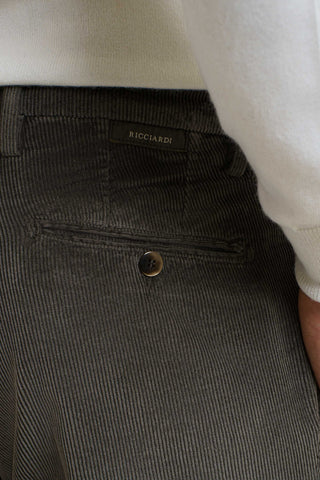 Pantalone in velluto millerighe