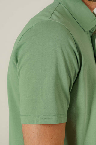 POLO MANICA CORTA COLLO CAMICIA