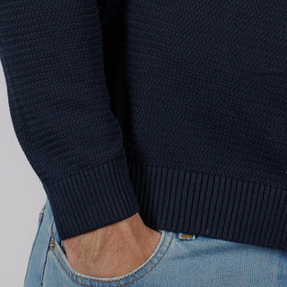 maglia girocollo punto canestro