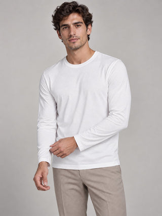 T-shirt in cotone e modal