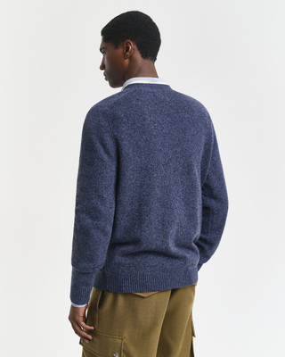 Cardigan in misto lana mouliné