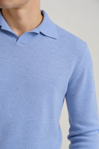 Pullover collo tennis