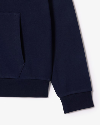 Felpa con cappuccio in pile con zip