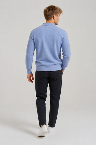 Pullover collo tennis