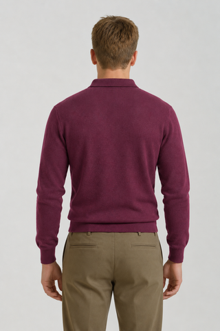 Pulllover collo tennis
