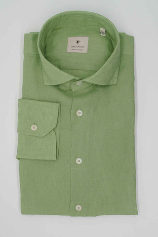 Camicia regular lino