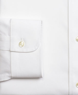 Camicia Regular Fit Non-Iron Oxford con Collo Button Down