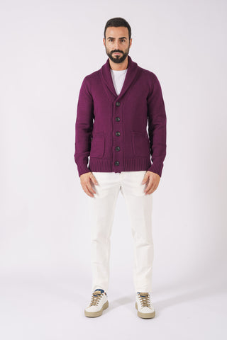 Cardigan con bottoni