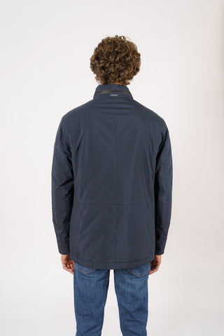 Field jacket in tessuto tecnico