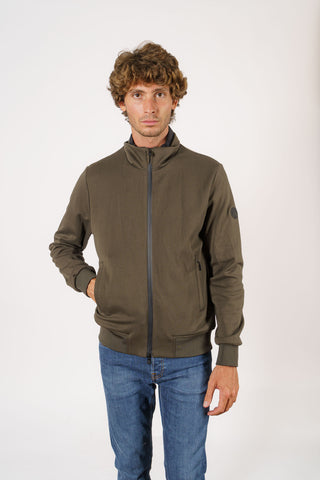 Felpa tecnica full zip.