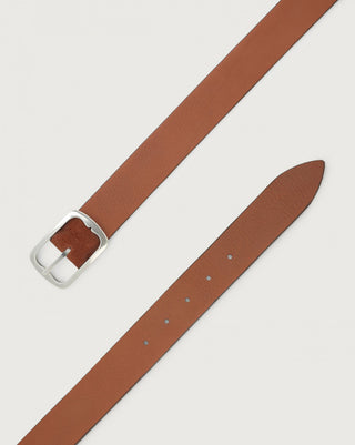 Cintura reversibile Hunting Double in suede