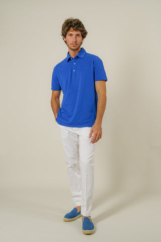 POLO MANICA CORTA COLLO CAMICIA