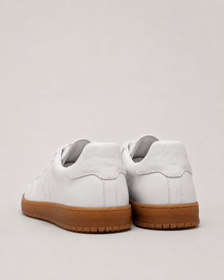 Sneakers in pelle d'agnello