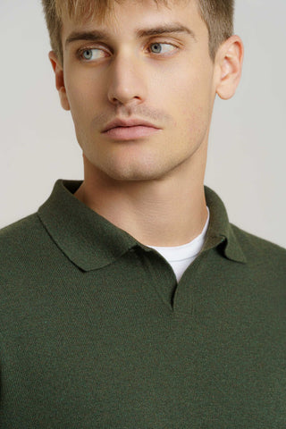 Pullover collo tennis