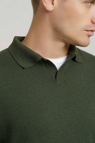 Pullover collo tennis