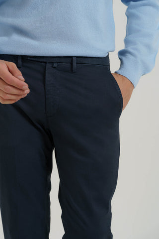 Pantalone tasca america in raso