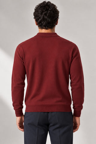 Pullover collo tennis