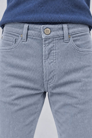 Pantaloni 5 tasche velluto