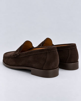 Mocassino in camoscio testa di moro – Made in Italy