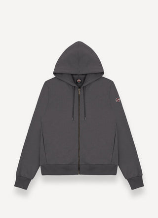 Felpa full zip in cotone