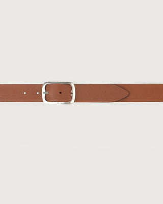 Cintura reversibile Hunting Double in suede