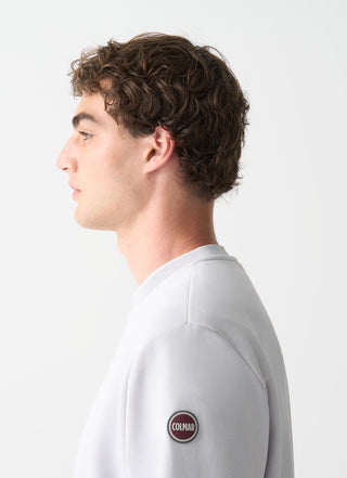 Felpa girocollo in cotone