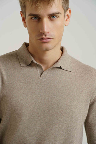 Pullover collo tennis