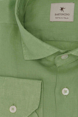 Camicia regular lino