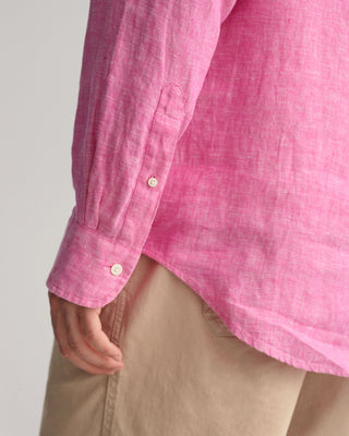 Camiciain lino  button-down